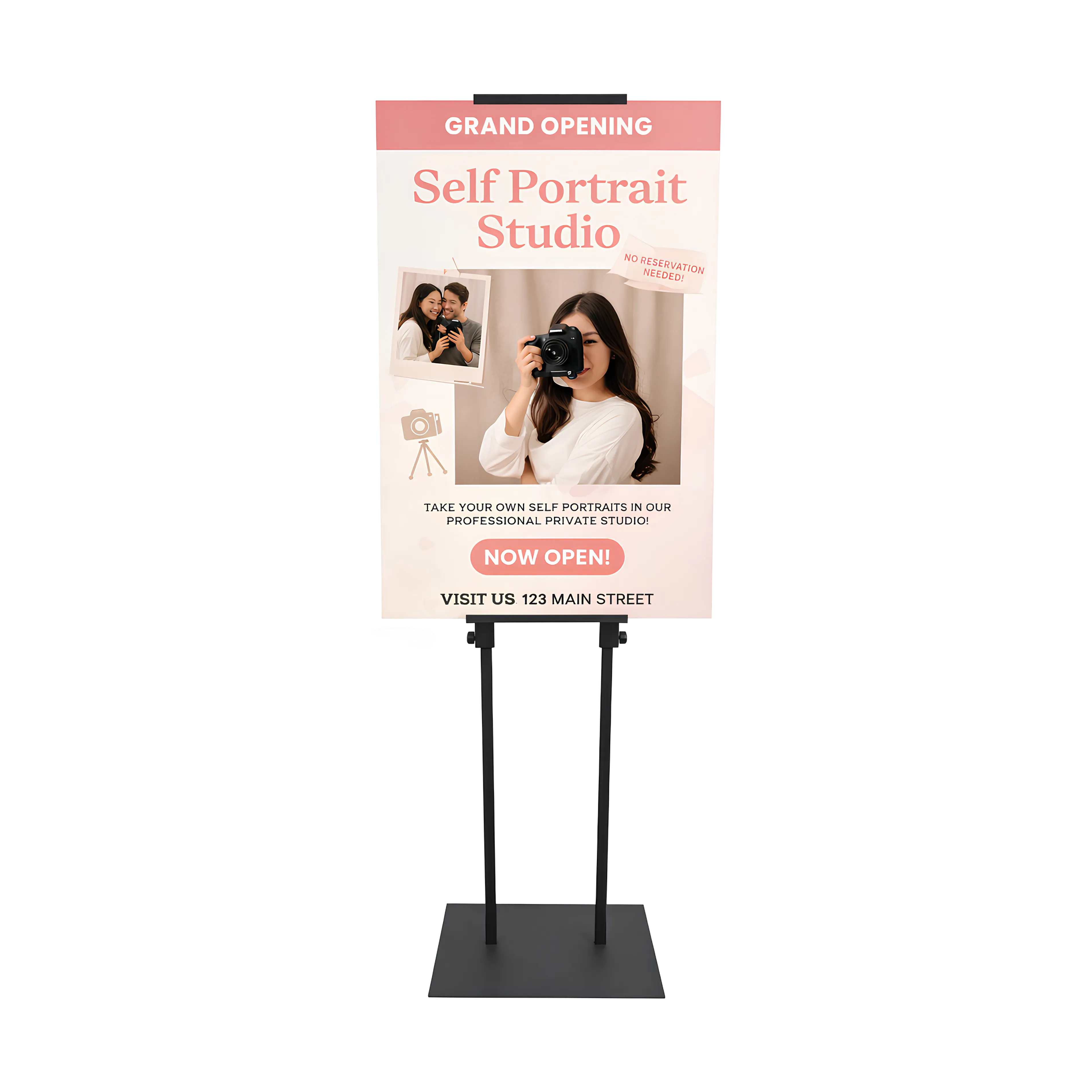 Iron Poster Stand
